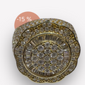 Bust Down Octo Diamond Ring
