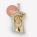 Big Jesus Pendant with Diamonds