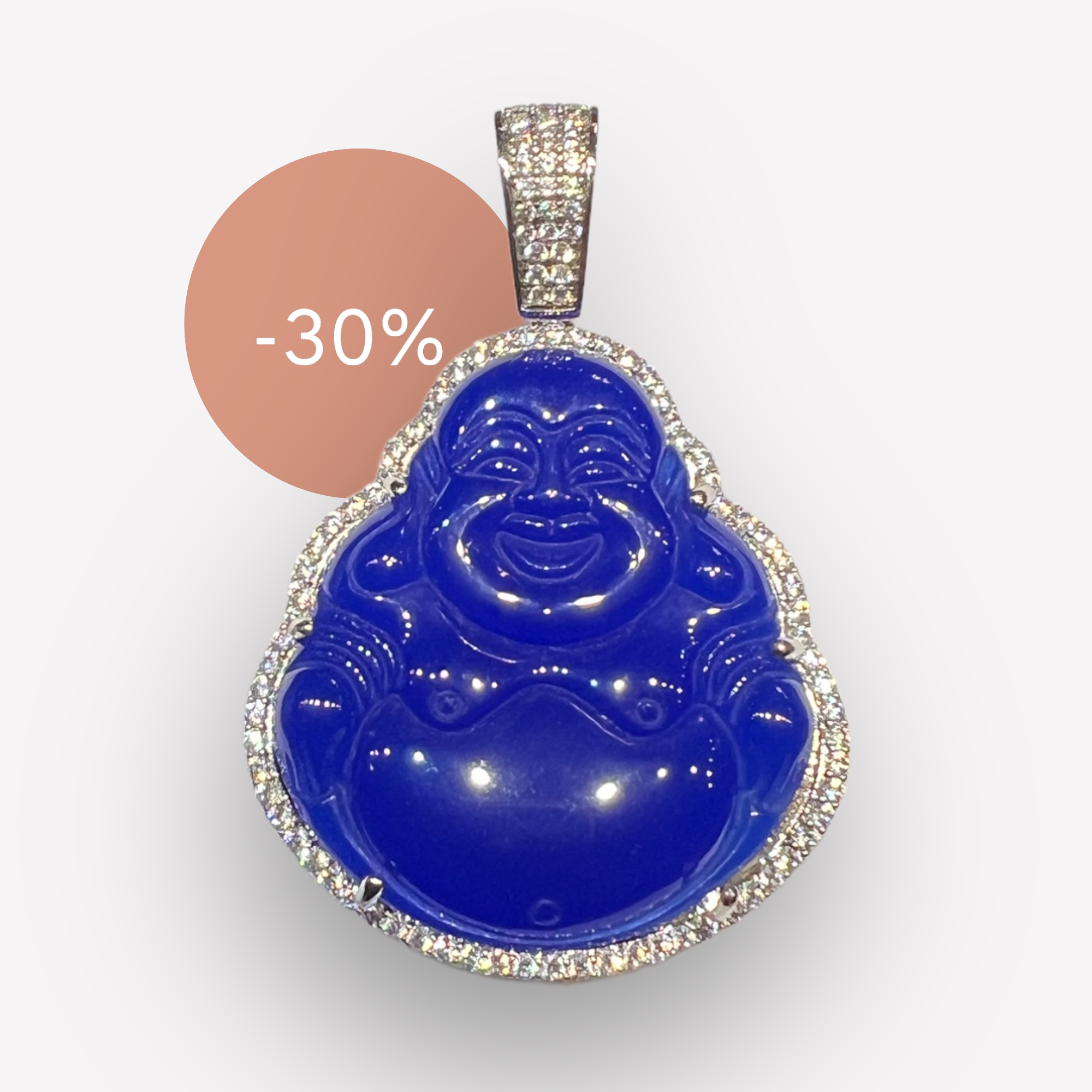 Diamond Buddha Pendant