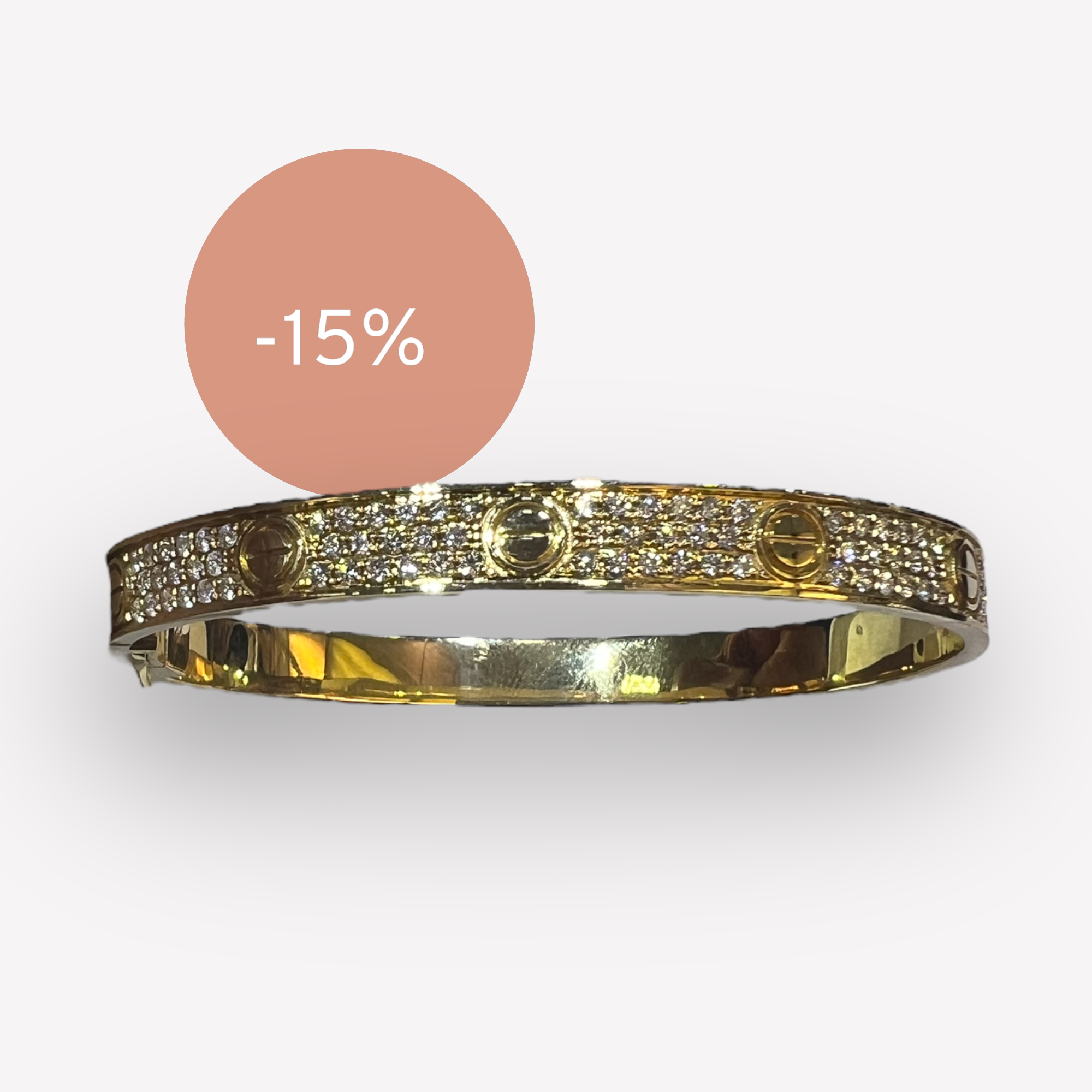 Love bracelet with Diamonds