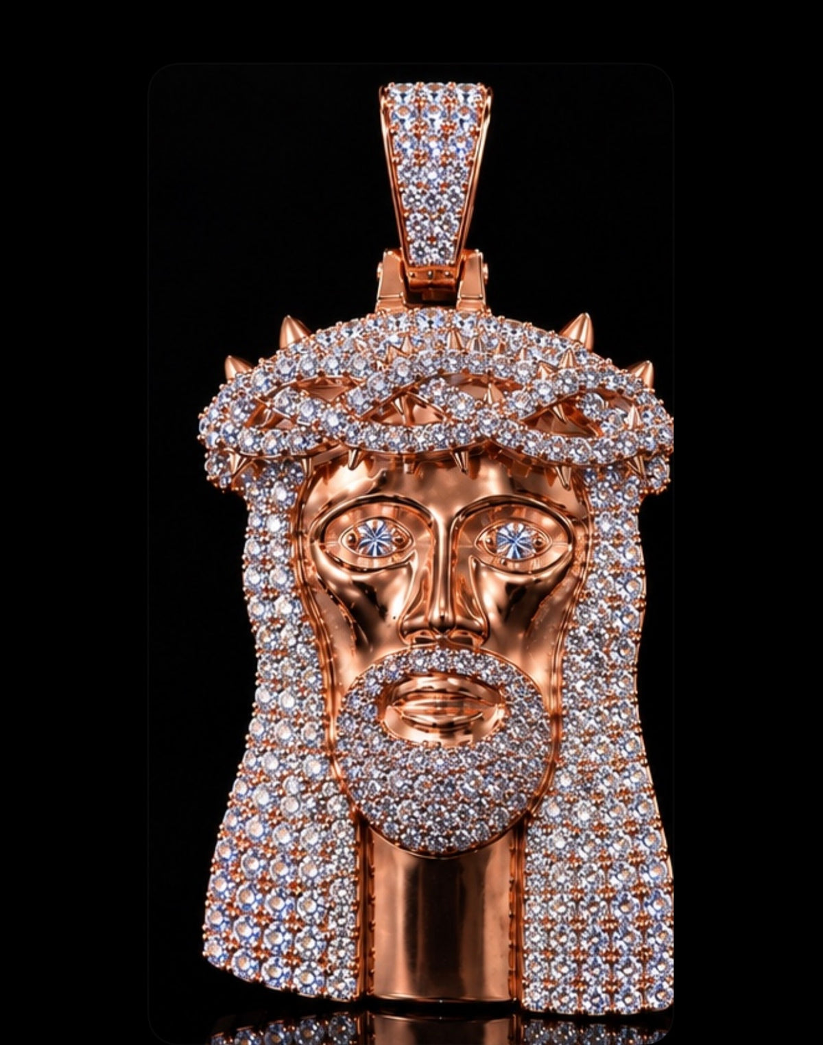 99.9% Copper Jesus Penda