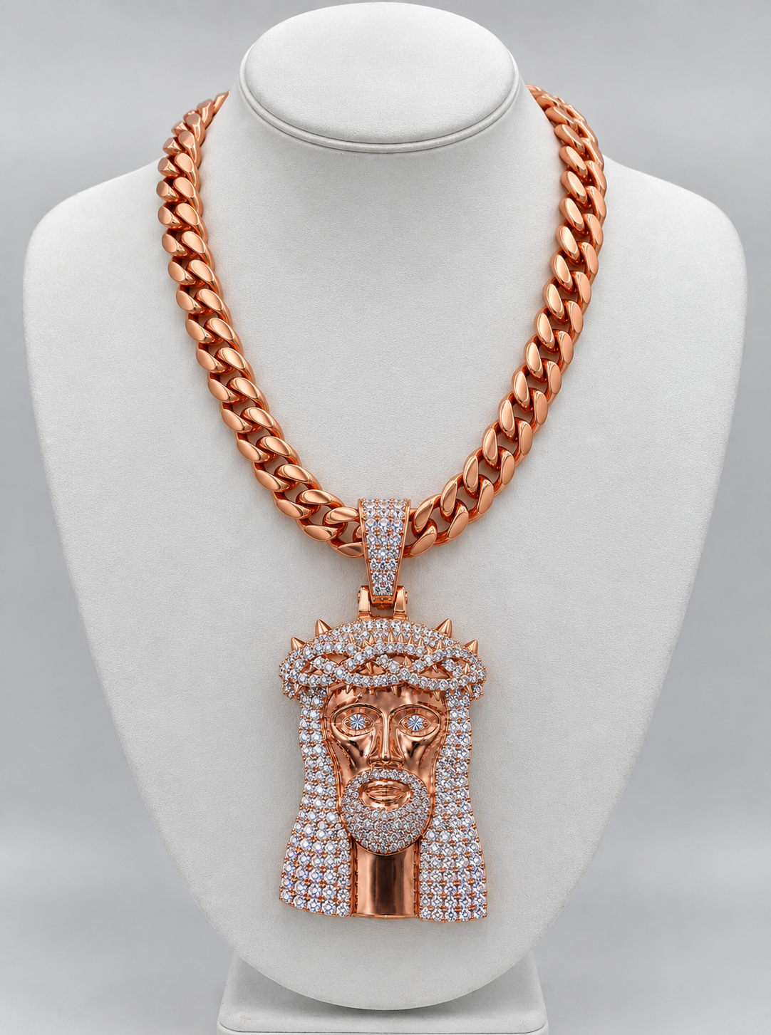 Z 99.9 12MM COPPER CUBAN LINK CHAIN