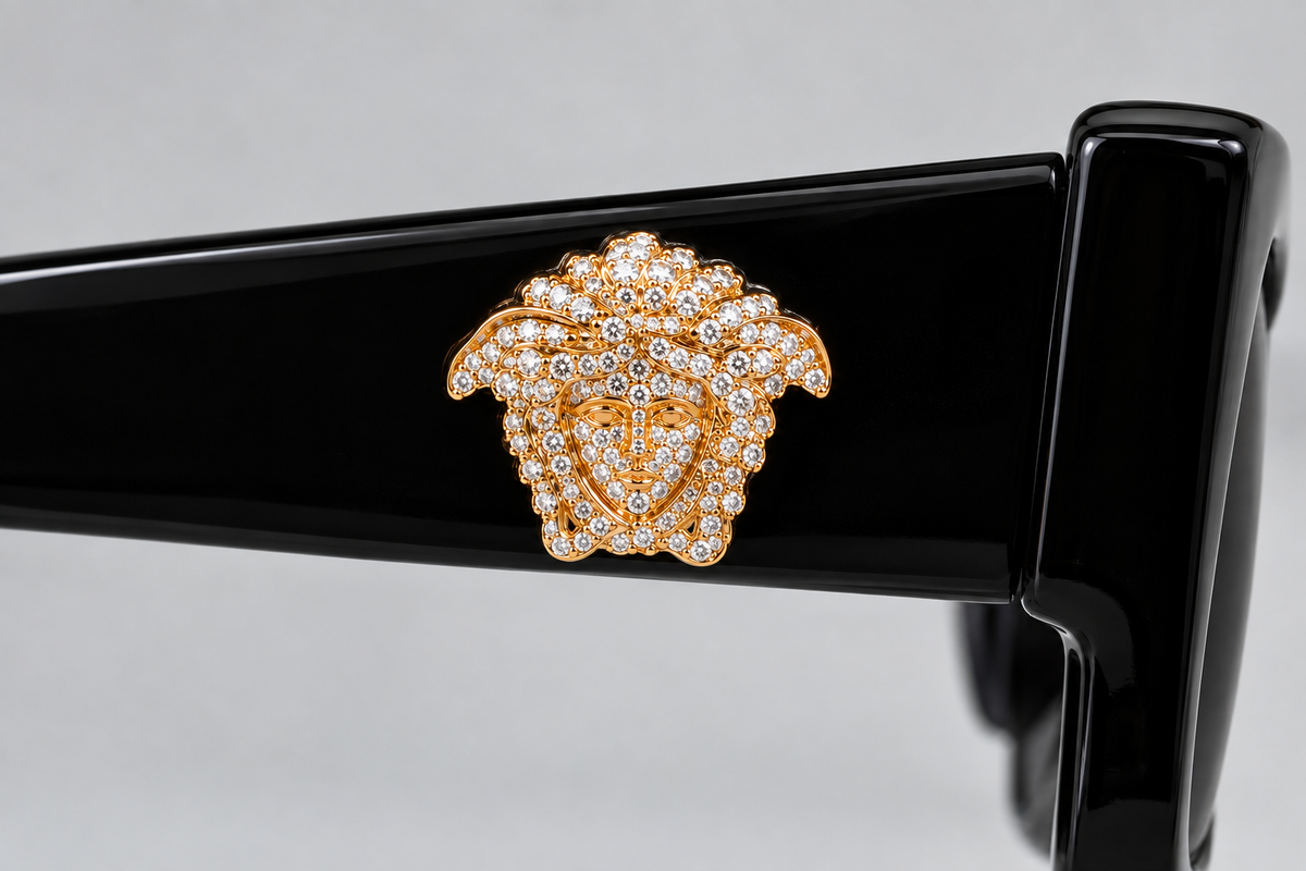 CUSTOM VINTAGE VERSACE SUNGLASSES