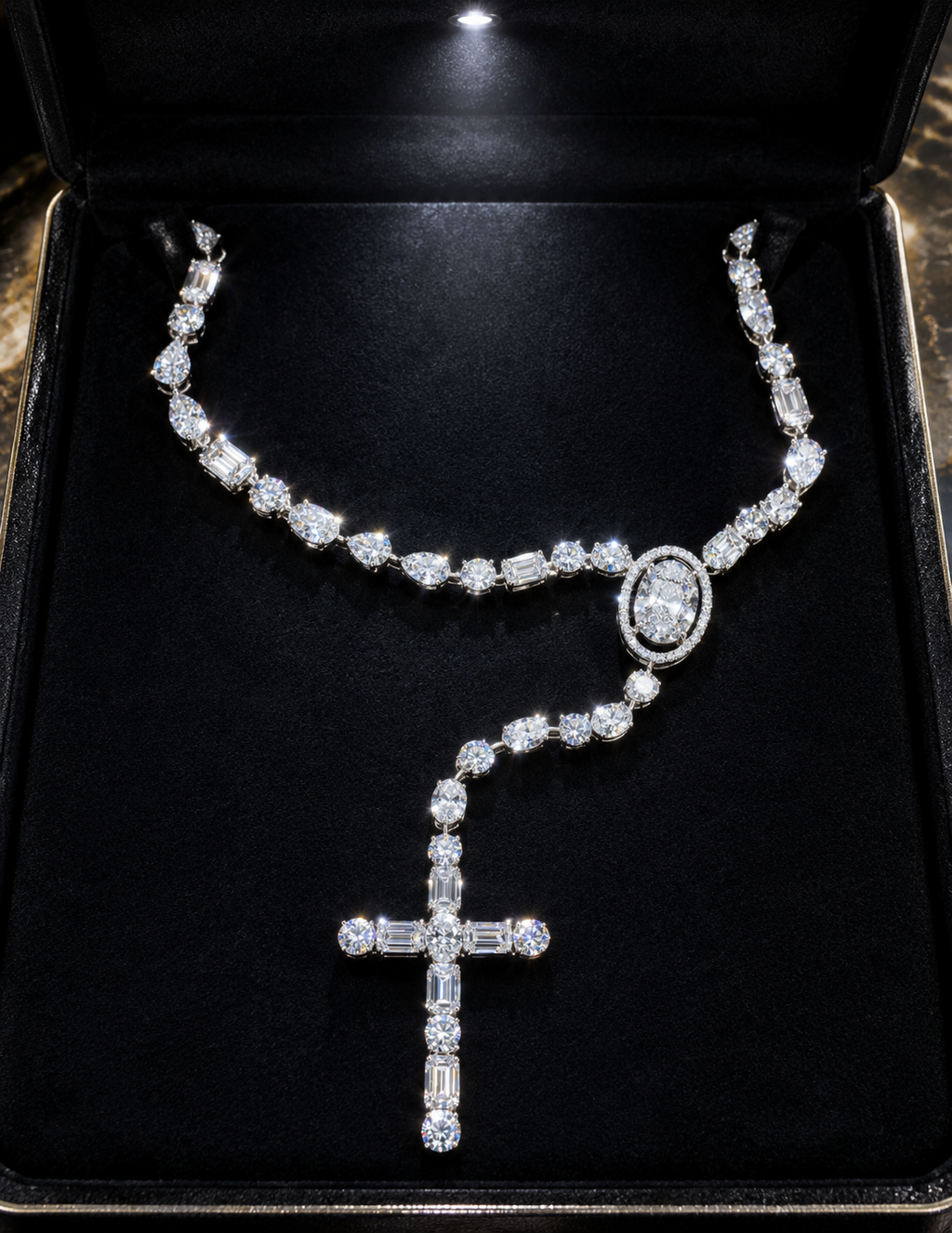 DIAMOND CRUCIFIX